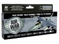 Vallejo Model Air USAF Colors "Grey Schemes" from 17 ml.