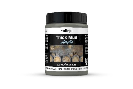Vallejo Industrial Thick Mud 200 ml.