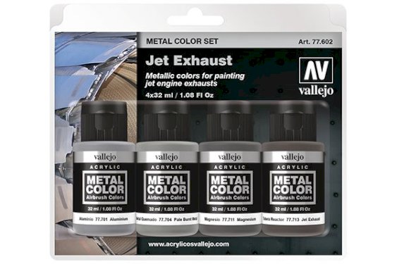 Vallejo Jet Exhaust 4x32ml