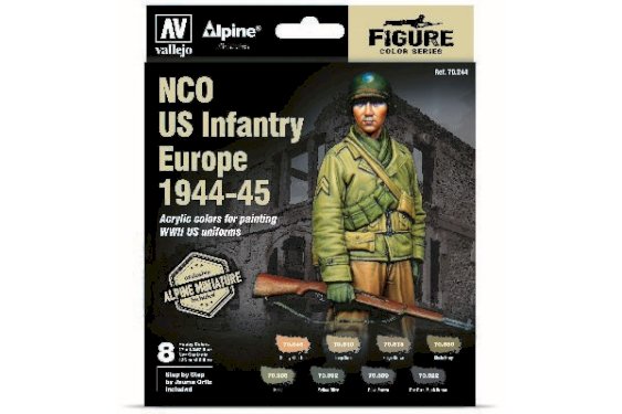 Vallejo Alpine NCO US Infantry Europe 1944-45
