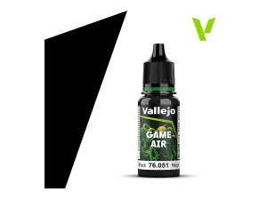 Vallejo Game Air black 18ml