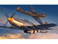 Airfix P-51D Mustang vs Bf109F-4 Dogfight Double 1:72