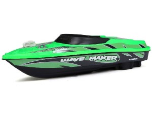 New Bright Wave Maker Boat 30cm R/C green 