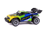 TEC-TOY Jeep Racing R/C 1:18 2,4G 3,7V Li-ion, blue/green
