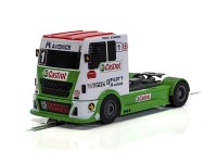 Scalextric Racing Truck - Red & Green & White