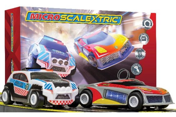 Scalextric Micro Law Enforcer Mains Powered Race S