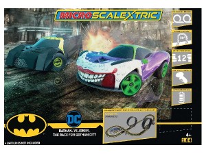 Scalextric Micro Set Batman vs Joker Race For Gotham City
