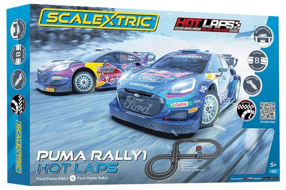 Scalextric Puma WRC Hot Laps Set 1:32