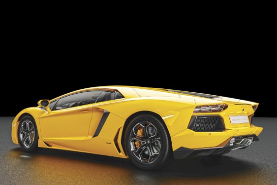 POCHER Lamborghini Aventador, yellow