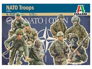 ITALERI 1:72 NATO Troops - contains 48 figures
