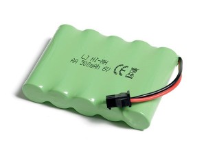 Winyea Batteri NI-MH 6V 500mAh (nyt stik - sort)