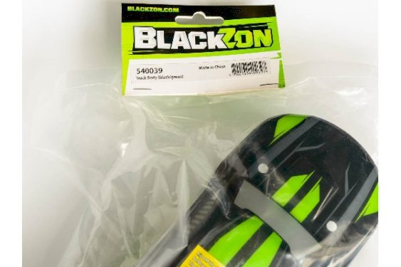 BLACKZON Slyder MT Body (Black/Green)