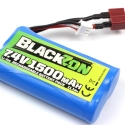BLACKZON Battery Pack (Li-ion 7.4V, 1500mAh), w/T-Plug