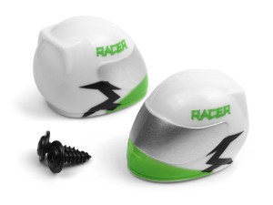 BLACKZON Driver Helmet (Green/2pcs)