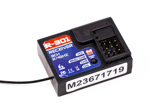 Mstyle Receiver R-301 3Ch 2.4GHZ - Waterproff 