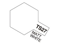 TAMIYA TS-27 Matt White (Flat)