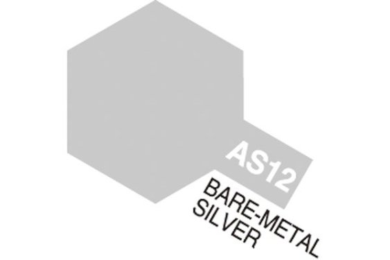 TAMIYA AS-12 Bare-Meral Silver