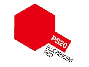 TAMIYA PS-20 Fluorescent Red