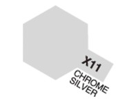 TAMIYA Acrylic Mini X-11 Chrome Silver (Gloss)