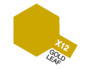 TAMIYA Acrylic Mini X-12 Gold Leaf (Gloss)