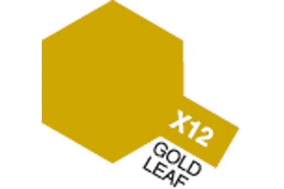 TAMIYA Acrylic Mini X-12 Gold Leaf (Gloss)
