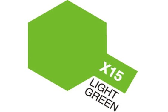 TAMIYA Acrylic Mini X-15 Light Green (Gloss)