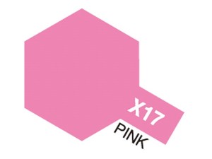 TAMIYA Acrylic Mini X-17 Pink (Gloss)