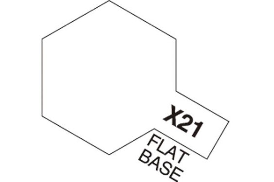 TAMIYA Acrylic Mini X-21 Flat Base 