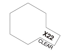 TAMIYA Acrylic Mini X-22 Clear (Gloss)