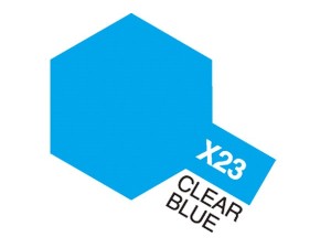 TAMIYA Acrylic Mini X-23 Clear Blue (Gloss)