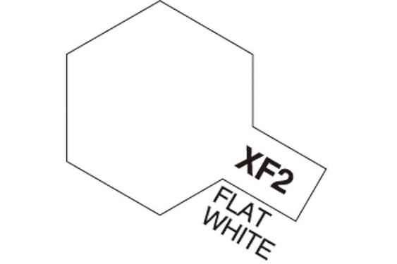 TAMIYA Acrylic Mini XF-2 Flat White (Flat)