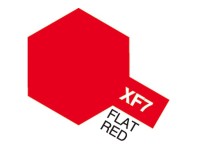 TAMIYA Acrylic Mini XF-7 Flat Red (Flat)
