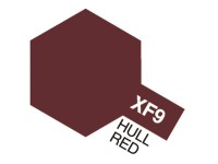 TAMIYA Acrylic Mini XF-9 Hull Red (Flat)