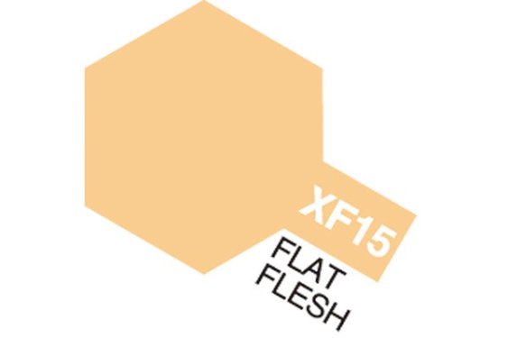 TAMIYA Acrylic Mini XF-15 Flat Flesh (Flat)