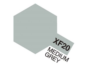 TAMIYA Acrylic Mini XF-20 Medium Grey (Flat)