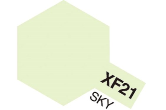TAMIYA Acrylic Mini XF-21 Sky (Flat)