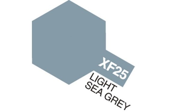 TAMIYA Acrylic Mini XF-25 Light Sea Grey (Flat)
