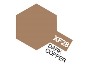 TAMIYA Acrylic Mini XF-28 Dark Copper (Flat)