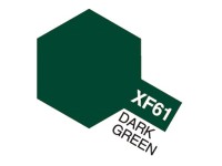 TAMIYA Acrylic Mini XF-61 Dark Green (Flat)