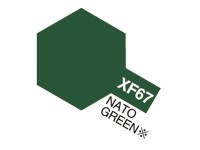 TAMIYA Acrylic Mini XF-67 NATO Green (Flat)