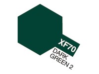 TAMIYA Acrylic Mini XF-70 Dark Green 2 (Semi Gloss)