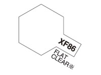 TAMIYA Acrylic Mini XF-86 Flat Clear (Flat)