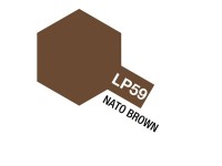 TAMIYA Tamiya Lacquer Paint LP-59 Nato Brown (Flat)