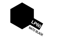 TAMIYA Tamiya Lacquer Paint LP-60 Nato Black (Flat)