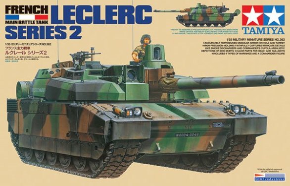 TAMIYA 1/35 French Main Battle Tank Leclerc Series 2 