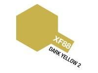 TAMIYA Acrylic Mini XF-88 Dark Yellow 2 (Flat)