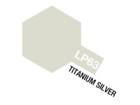 TAMIYA Tamiya Lacquer Paint LP-63 Titanium Silver (MG)