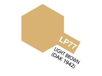 TAMIYA Tamiya Lacquer Paint LP-77 Light Brown DAK 1942