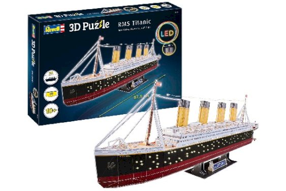 REVELL 3D Puzzle RMS Titanic LED