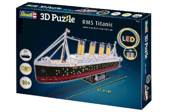 REVELL 3D Puzzle RMS Titanic LED